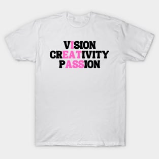 Vision Creativity Passion T-Shirt